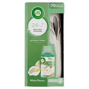 Air Wick Fresh Matic illatosító készülék White Flowers