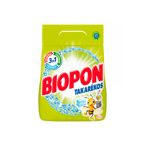 Biopon Takarékos mosópor fehér ruhákhoz 2,34kg