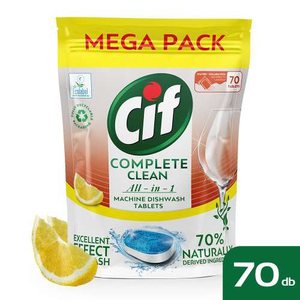 Cif Complete Clean All-in-1 tabletta mosogatógépbe 70db