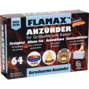 Flamax kandalló gyújtó kocka 64 db