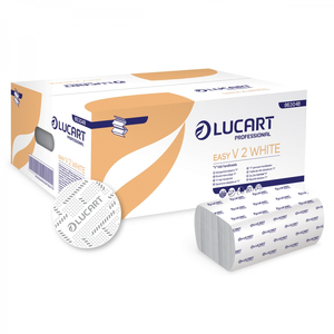 Lucart Easy V2 White hajtogatott kéztörlő