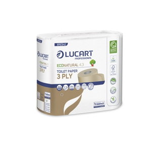 Lucart EcoNatural 4.3 toalettpapír