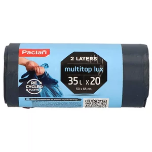 Paclan Szemeteszsák Multitop Lux 35 liter 20 db-os