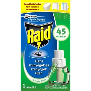 Raid elektromos szúnyogriasztó utántöltő folyadék citronella