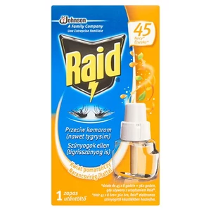 Raid elektromos szúnyogriasztó utántöltő folyadék narancsvirág