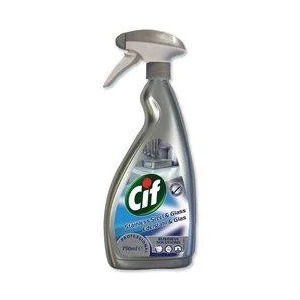 Cif Professional rozsdamentes acél- és üvegtisztító 750 ml