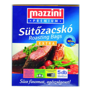 Mazzini Premium sütőzacskó extra 38 x 40 cm 5 db