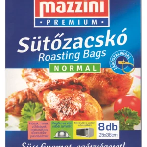 Mazzini Premium sütőzacskó normál 25 x 38 cm 8 db