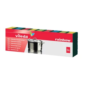 Vileda Rainbow mosogatószivacs 9 db/cs