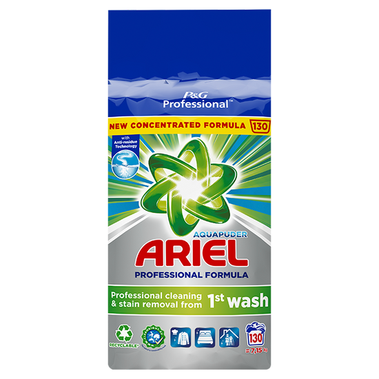 Ariel Professional Regular mosópor fehér ruhákhoz 7,15 kg