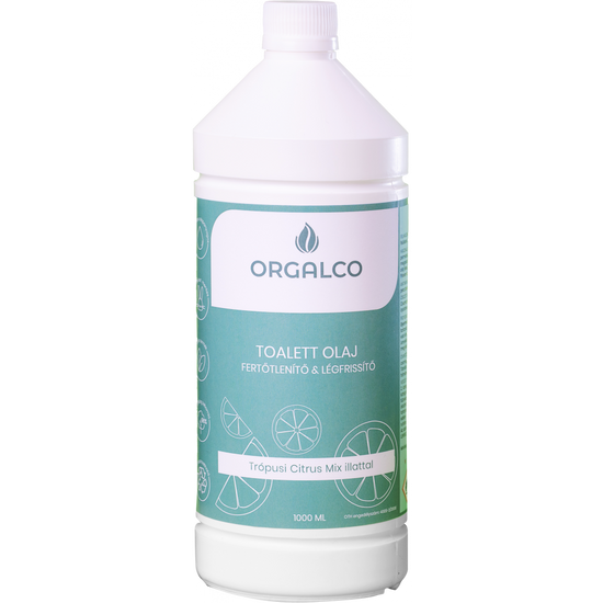 Orgalco toalett olaj 1l utt. Trópusi Citrus Mix illattal