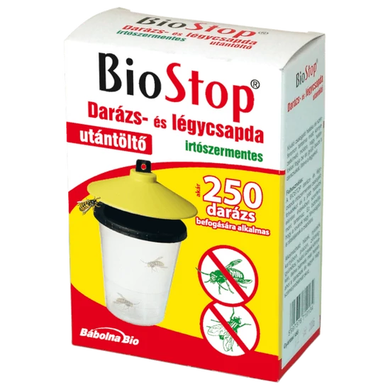 BioStop darázs-és légycsapda utántöltő 3 db