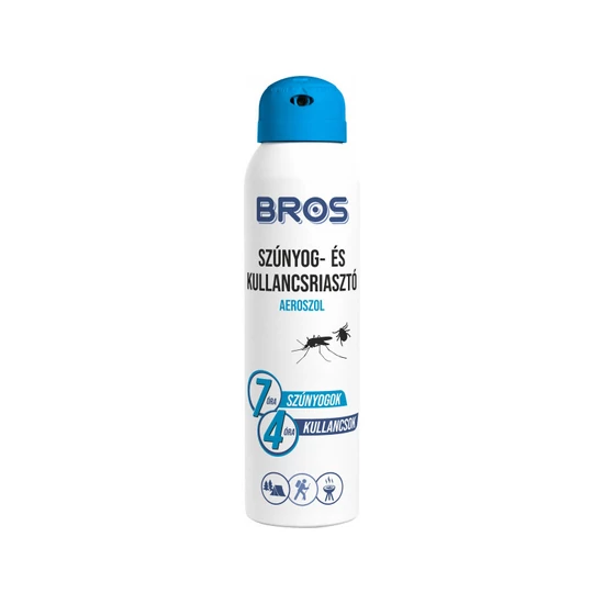 Bros szúnyog- és kullancsriasztó aeroszol 90ml