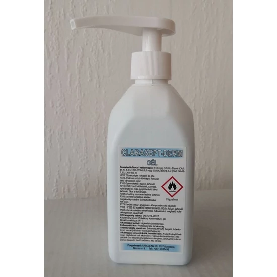Clarasept-Derm kézfertőtlenítő 500ml pu.
