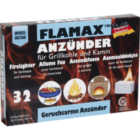 Flamax kandalló gyújtó kocka 32 db