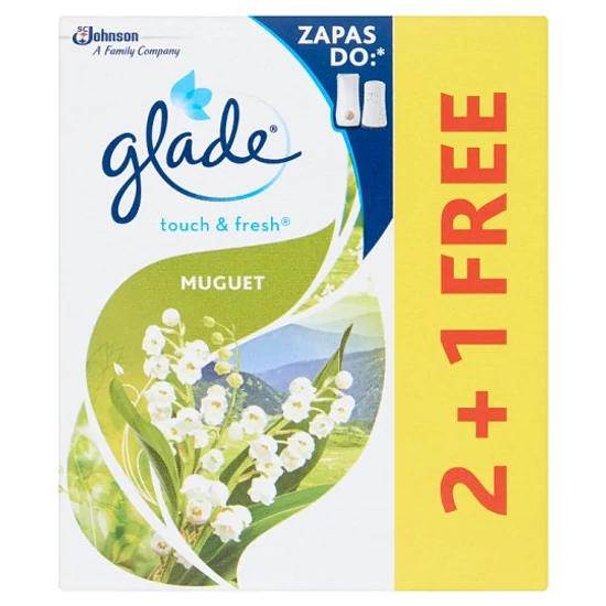 Glade Touch&Fresh utántöltő 3*10ml