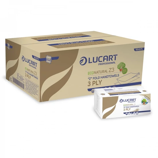 Lucart EcoNatural Z3 kéztörlő