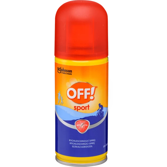 Off! Sport rovarriasztó száraz aeroszol 100ml