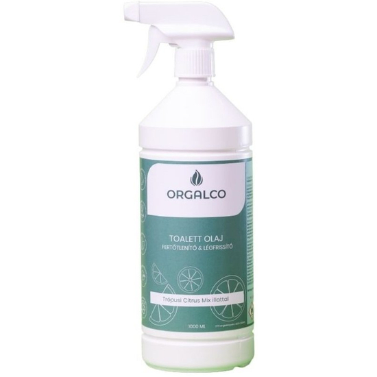 Orgalco toalett olaj 1l szf. Trópusi Citrus Mix illattal