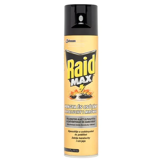 Raid Max Csótány-és hangyairtó aeroszol 400 ml