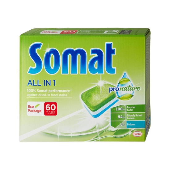 Somat tabletta mosogatógépbe ProNature all in 1 60db