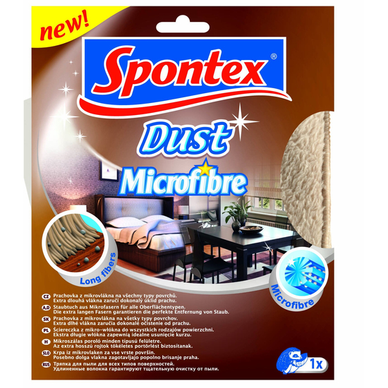 Spontex Dust mikroszálas törlőkendő