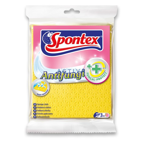 Spontex Antifungi szivacskendő 3 db-os