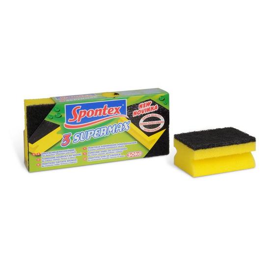 Spontex SuperMax súrolószivacs 3db