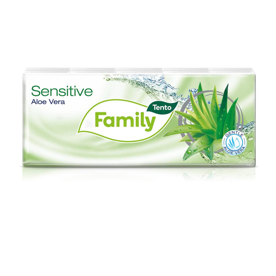 Tento Family Sensitive Aloe Vera papírzsebkendő