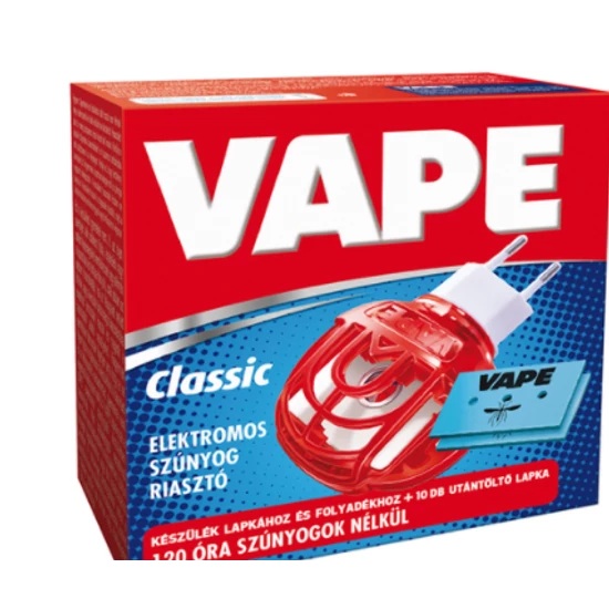 Vape elektromos szúnyogriasztó készülék lapkás