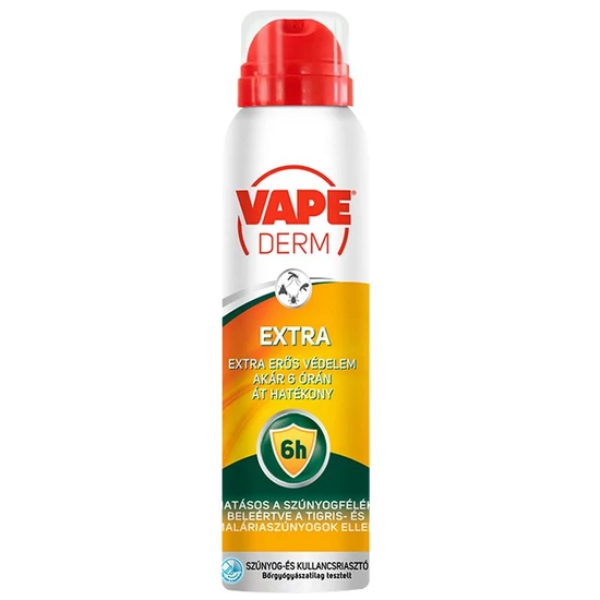 Vape Derm Extra szúnyog- és kullancsriasztó száraz aeroszol 100ml