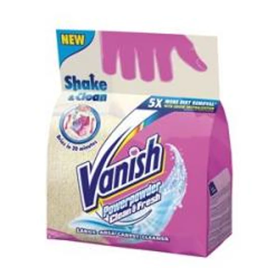 Vanish Shake&Clean szőnyegtisztító por 650gr