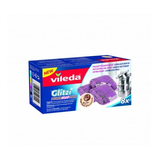 Vileda Glitzi Power szappanos párna 8 db